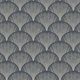 Glamorous Scallop Shells in blue
