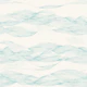 Sea waves drawing lines in blue