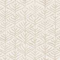 Minimal Coral Sea illustration in beige ταπετσαρία