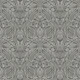 Antique British Damask Floral in charcoal