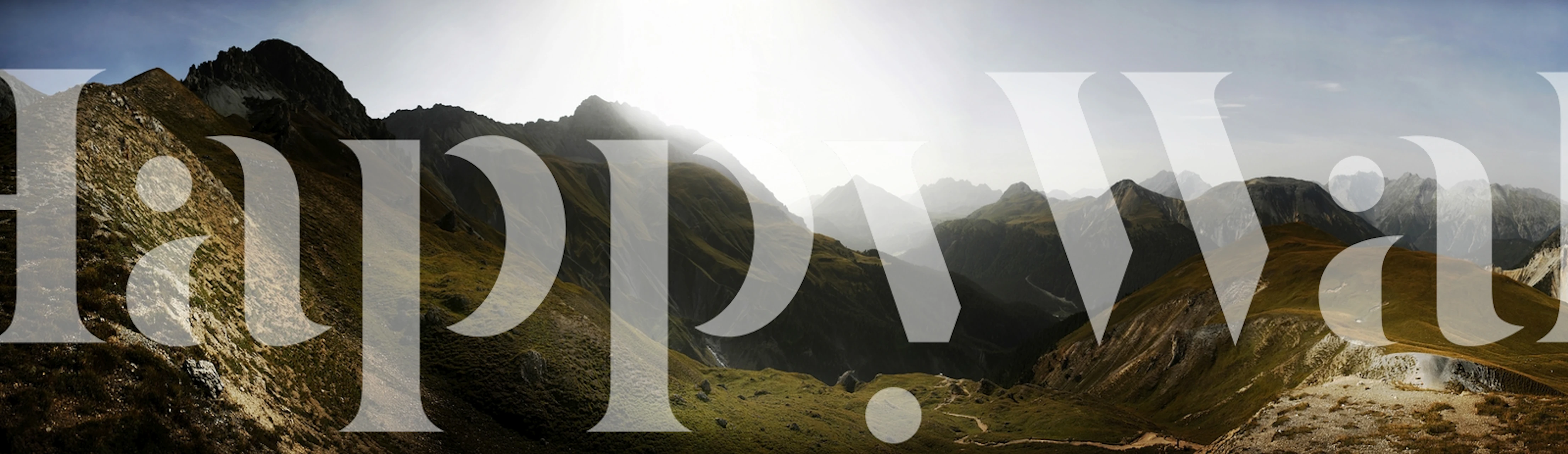 Tapeta krajobraz górski w pomieszczeniu