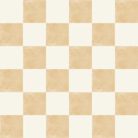Golden Vintage Watercolour Checkered Squares tapet