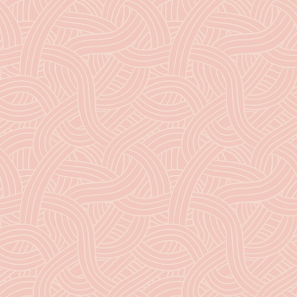 Interwoven Waves in pink XL