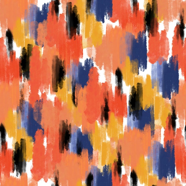 Warm Brushstroke Fusion