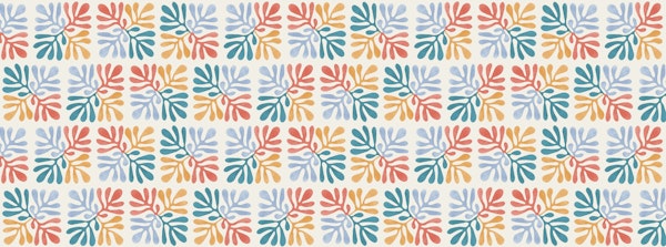 Floral matisse pattern 2