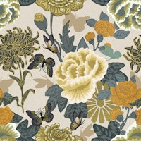 Timeless Blossoms and butterflies wallpaper