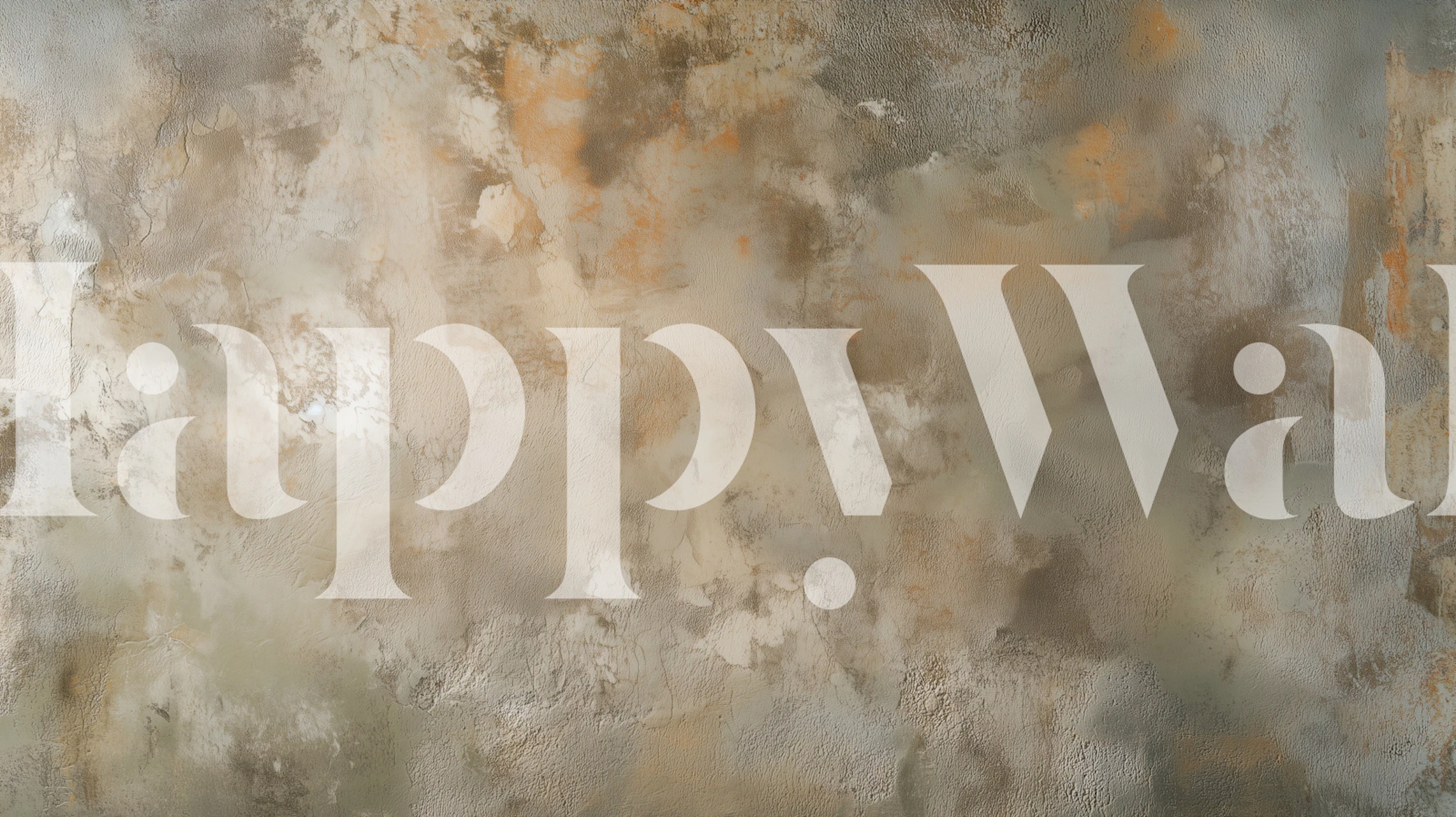 Rustic Serenity tapet i en stueinnstilling