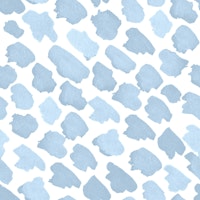 Calm Blue Clouds Watercolor Brushstrokes wallpaper