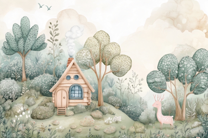 Dreamy Forest Cabin