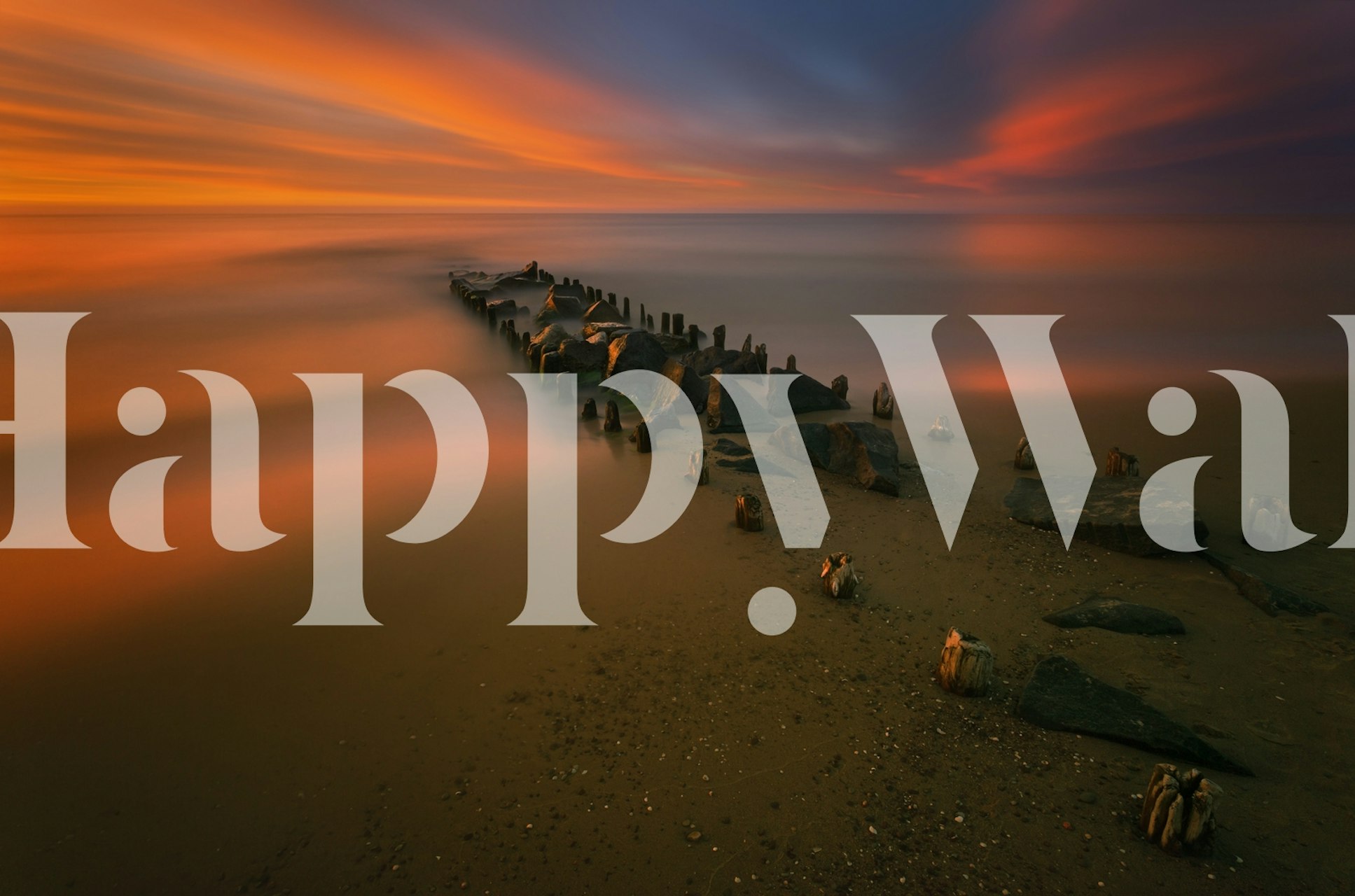 Baltic wallpaper showcasing a serene beach scene