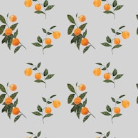 Elegant Orange Pattern tapet