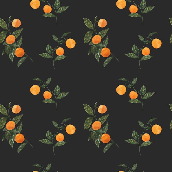 Moody Citrus Pattern
