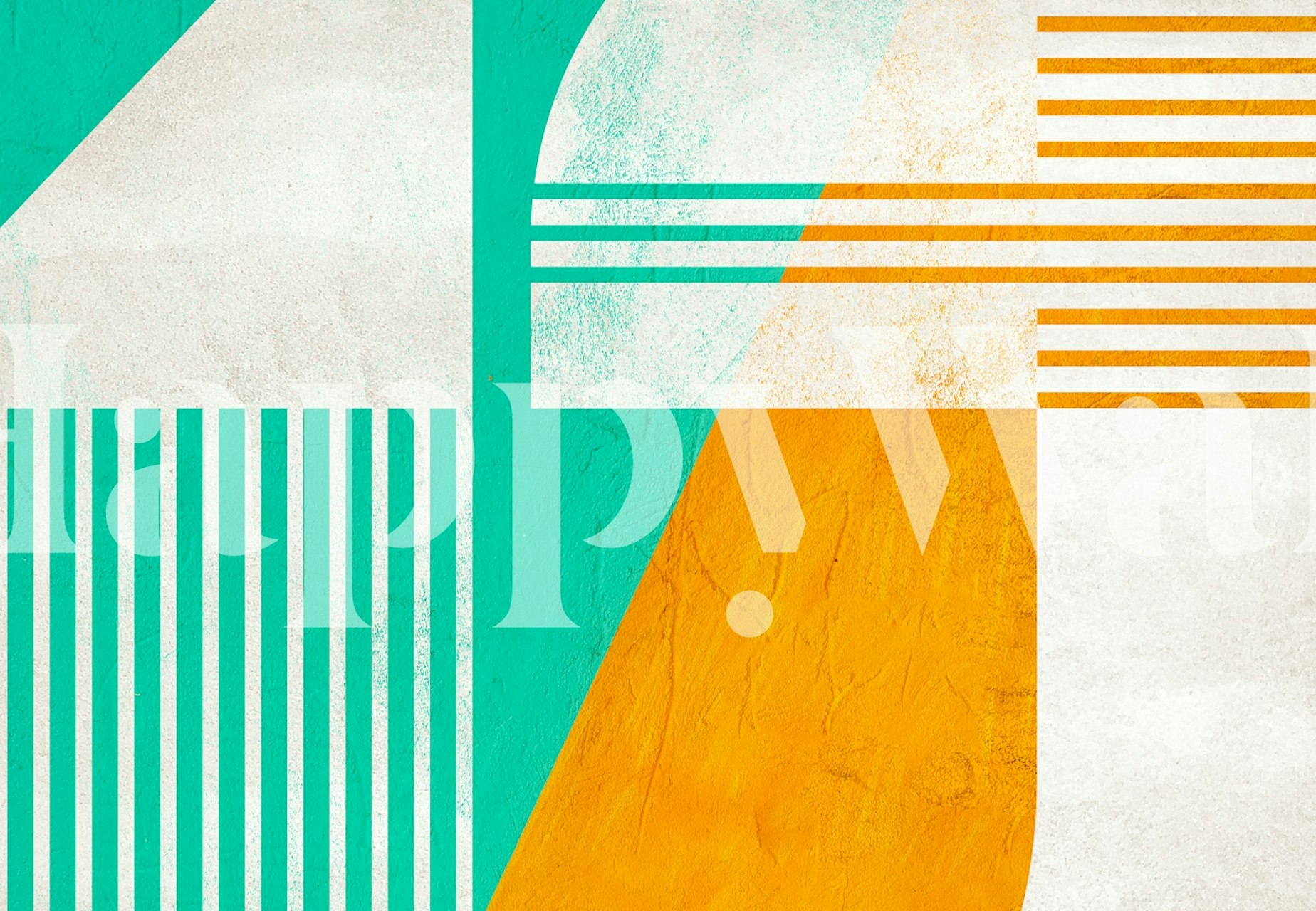 Vinte e Um wallpaper design in a room