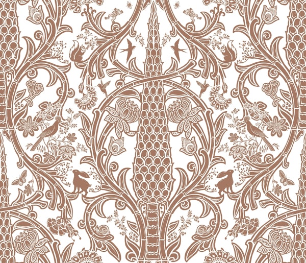 Mocha Mousse Damask inv.