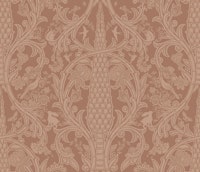 Mocha Mousse Damask T carta da parati