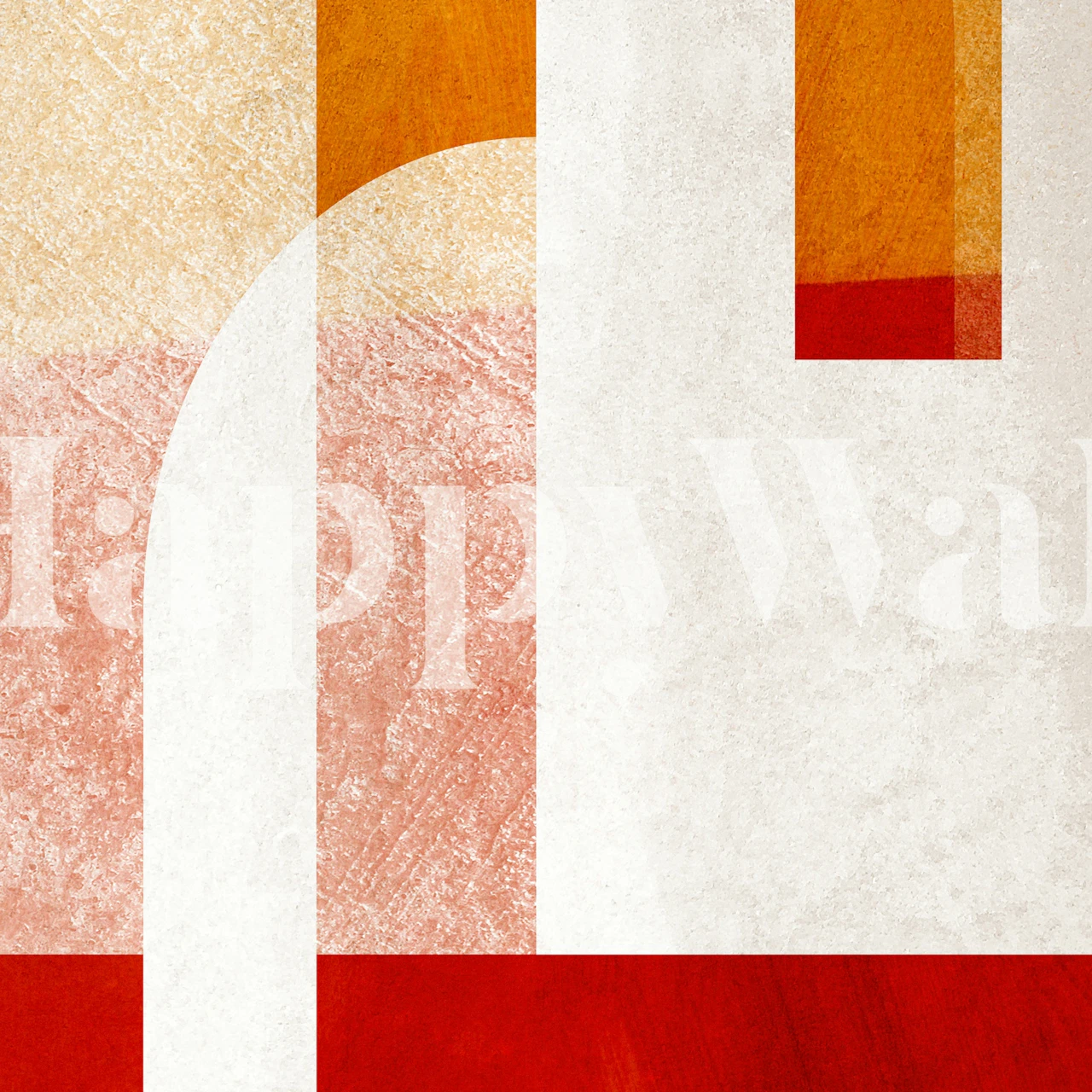 Marrocos 1 wallpaper in a modern room