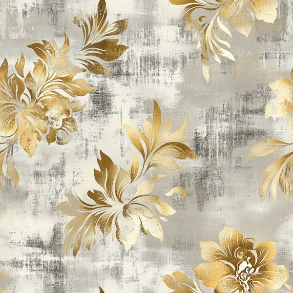 Antique Floral Charm