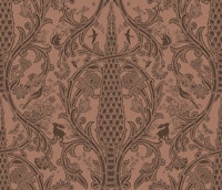 Mocha Mousse Damask C tapeta