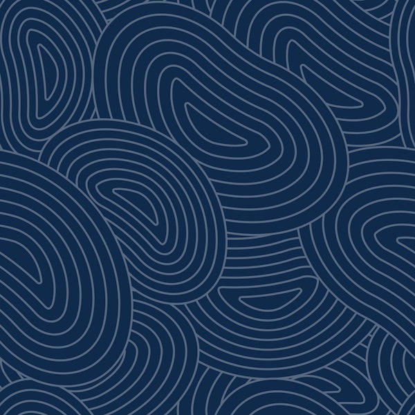 Navy Wave Design