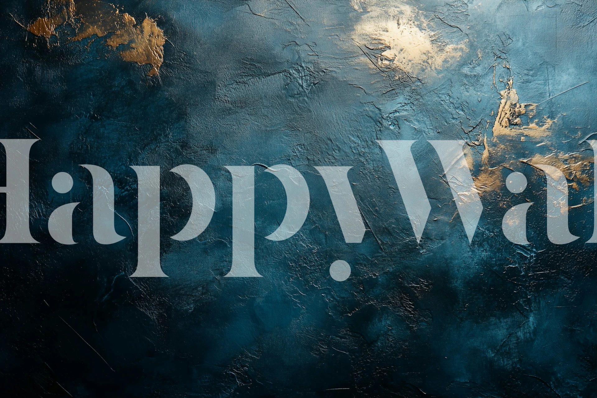 Golden Mist Reverie wallpaper design in a room