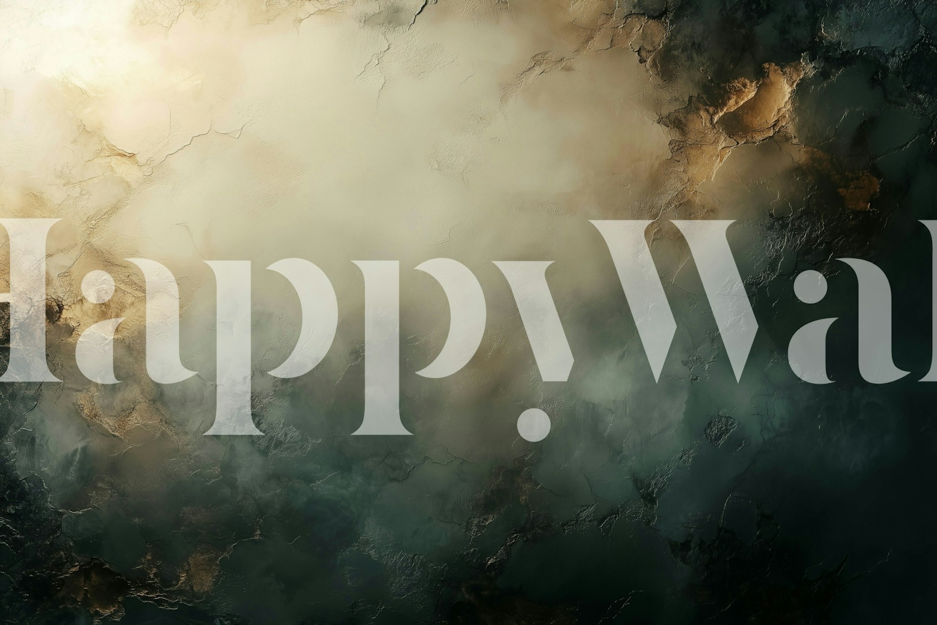 Mystical Horizon Hues tapet i et rum