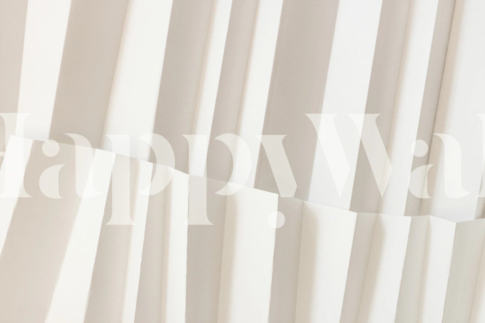 Design de papel de parede texturizado em um quarto moderno