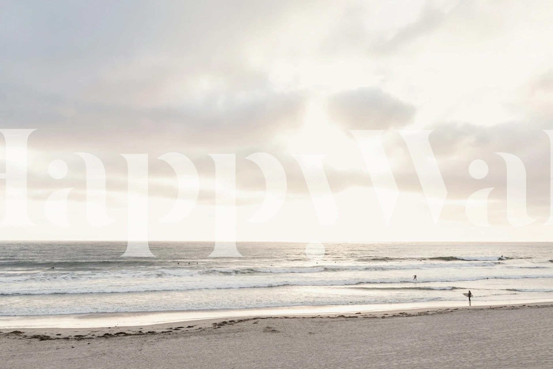 Surfing California tapet i et rom