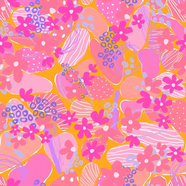 Vibrant Floral Dreams