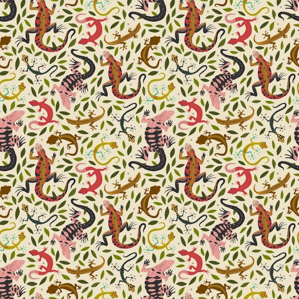 Vibrant Reptile Garden