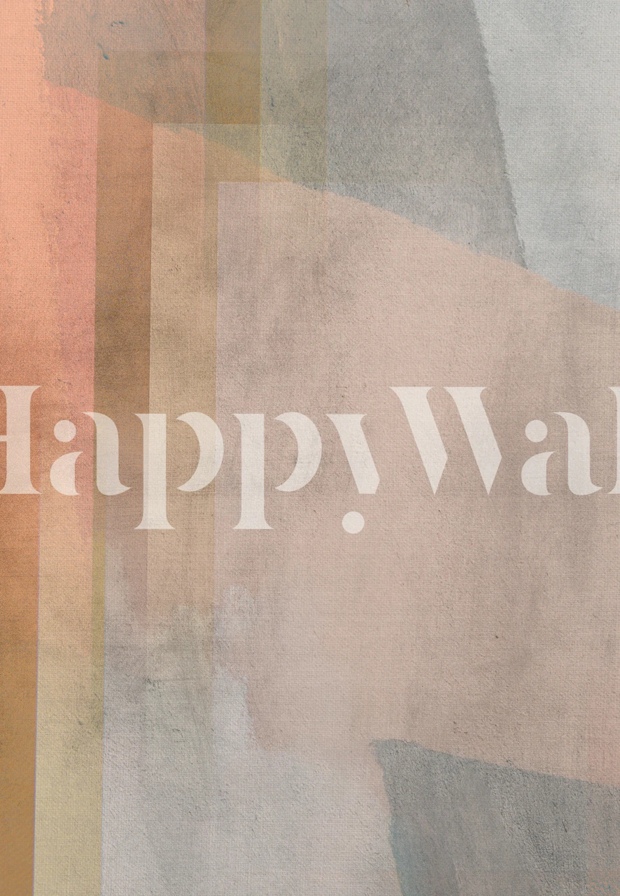 Abstract pastel color wallpaper featuring soft hues of pink, beige, and gray