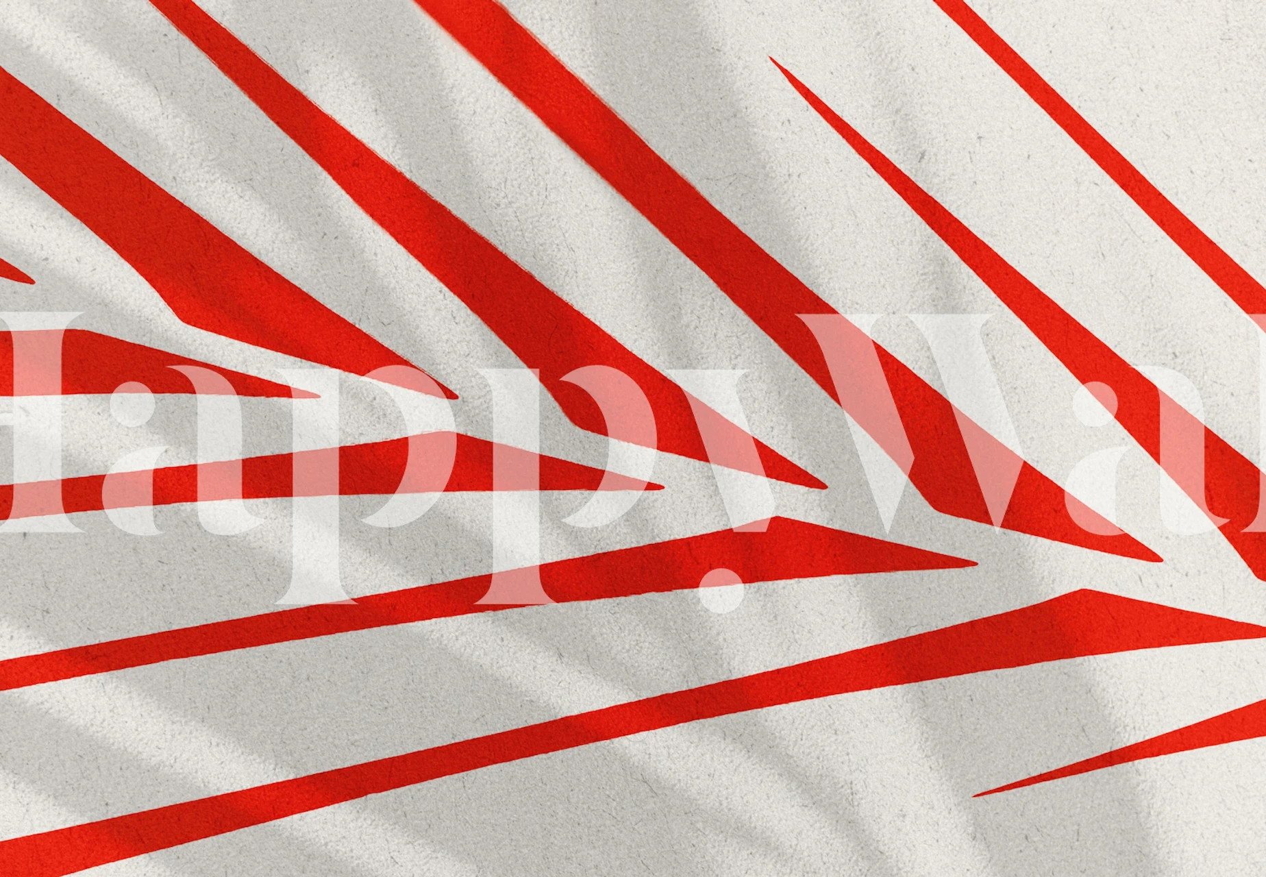 Tarde Calurosa 3 Tapete in einer Raumgestaltung