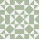 Art Deco Diamond - Sage Green