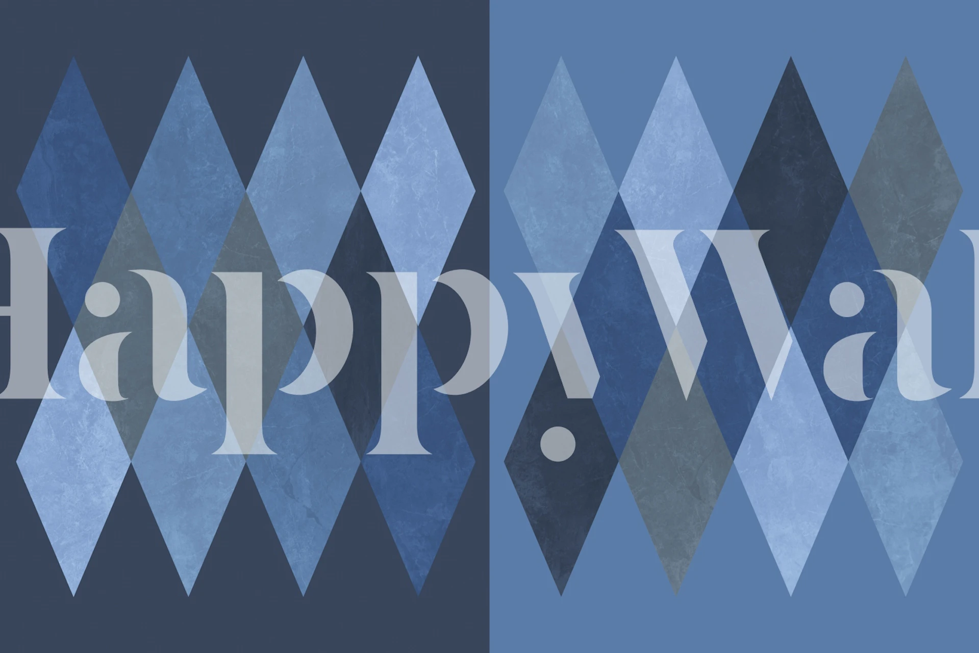 Cobalt Diamond Artistry tapetdesign