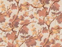 Echoes Of The Vineyard Nougat brown papiers peint