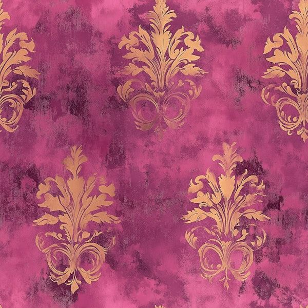 Royal Purple Flourish