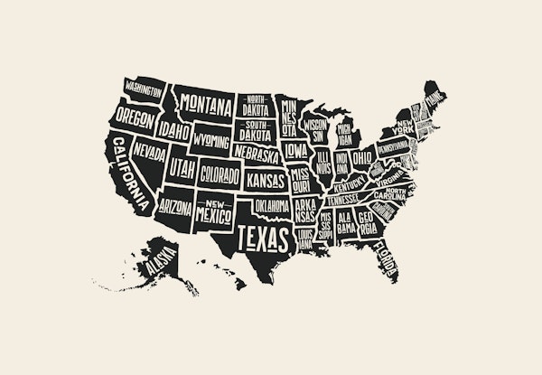 USA map 2