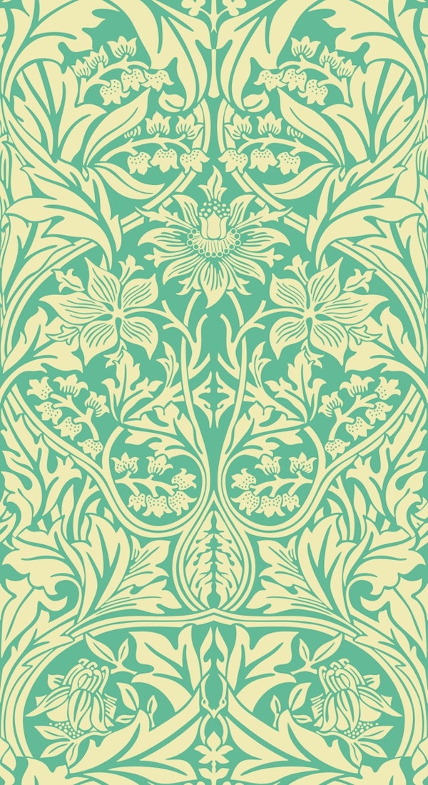 Victorian William Morris Bluebell 2
