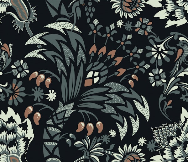 Night Garden Reverie Mocha Mousse
