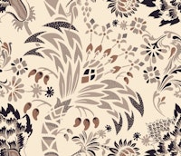 Garden Reverie Mocha Mousse (light) tapete