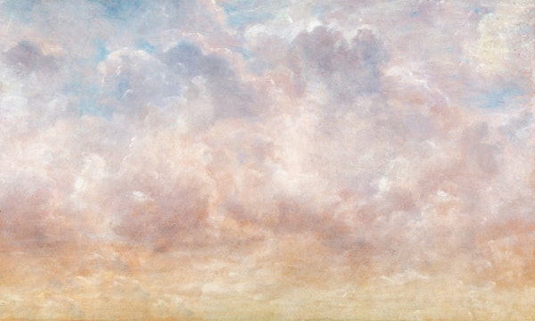 Blush Lavander Sunset Clouds