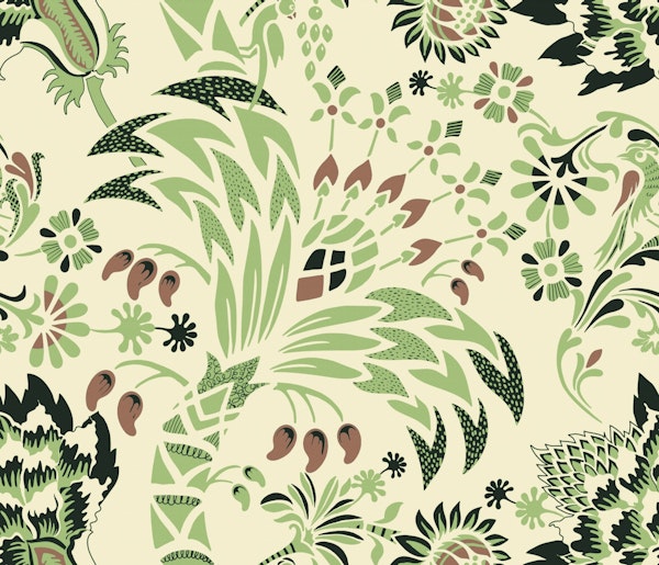 Garden Reverie Mocha Mousse Lawn