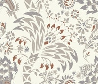 Garden Reverie Mocha Mousse beige tapete