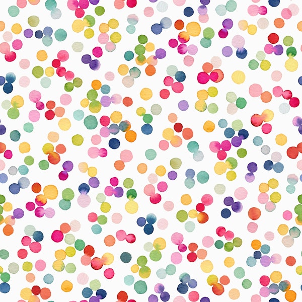 Colorful Confetti Party Multicolor