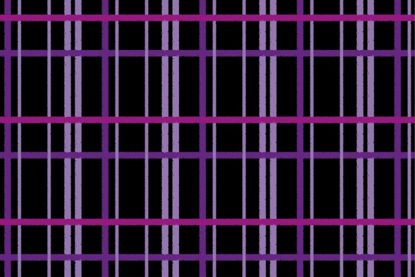 Bold graphic tartan