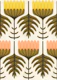 Retro Floral Blooms in citrus colours