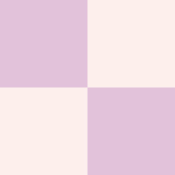 Checkered Check Pattern in Light Lilac Purple