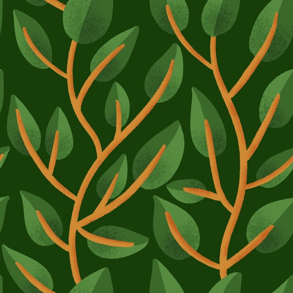 Falling Tropical Leaves - Natural