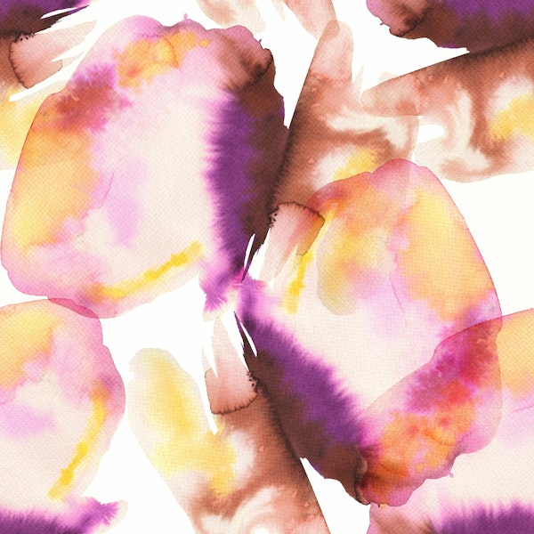 Modern Abstract Haze Watercolor