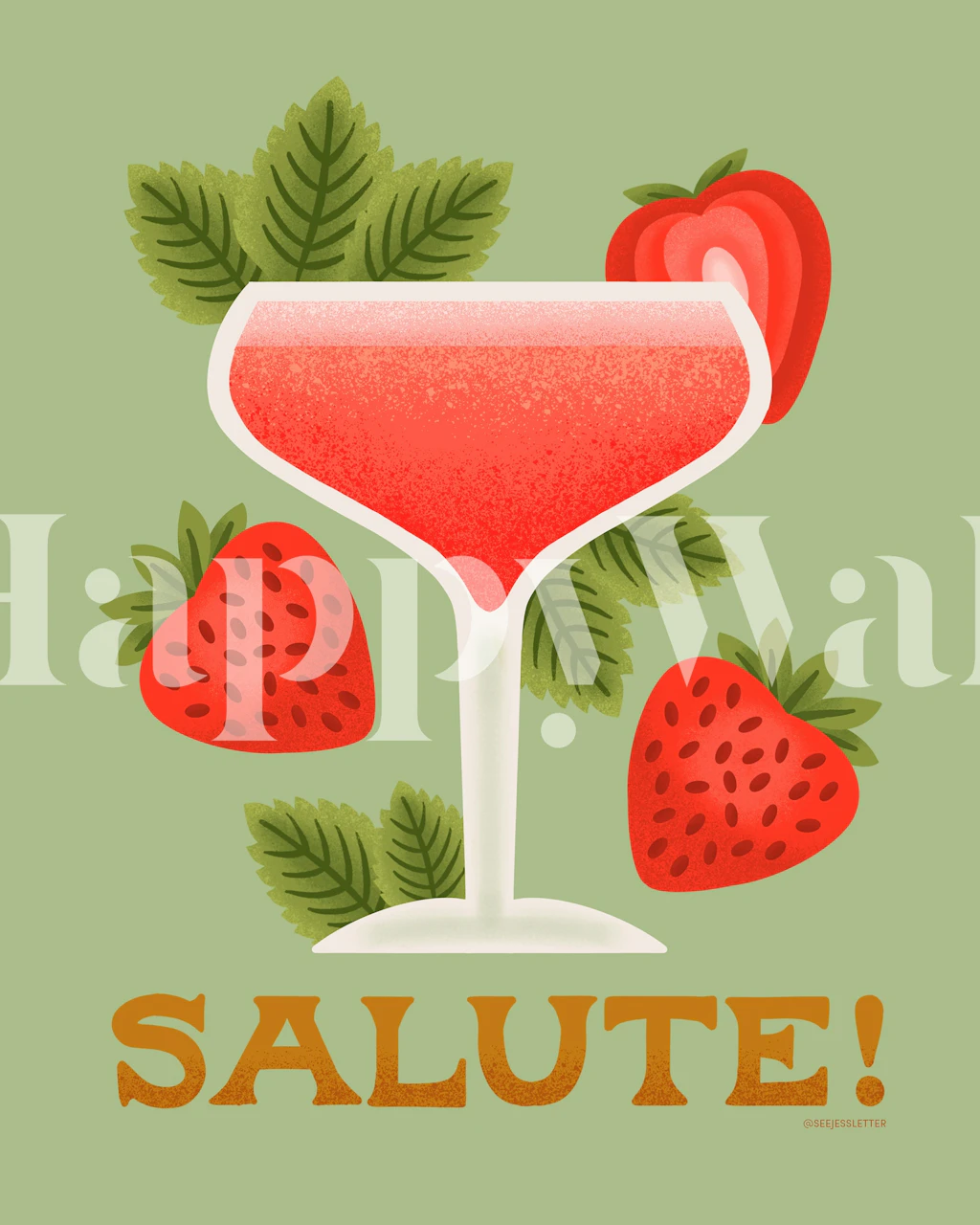 Rossini wallpaper design in a room