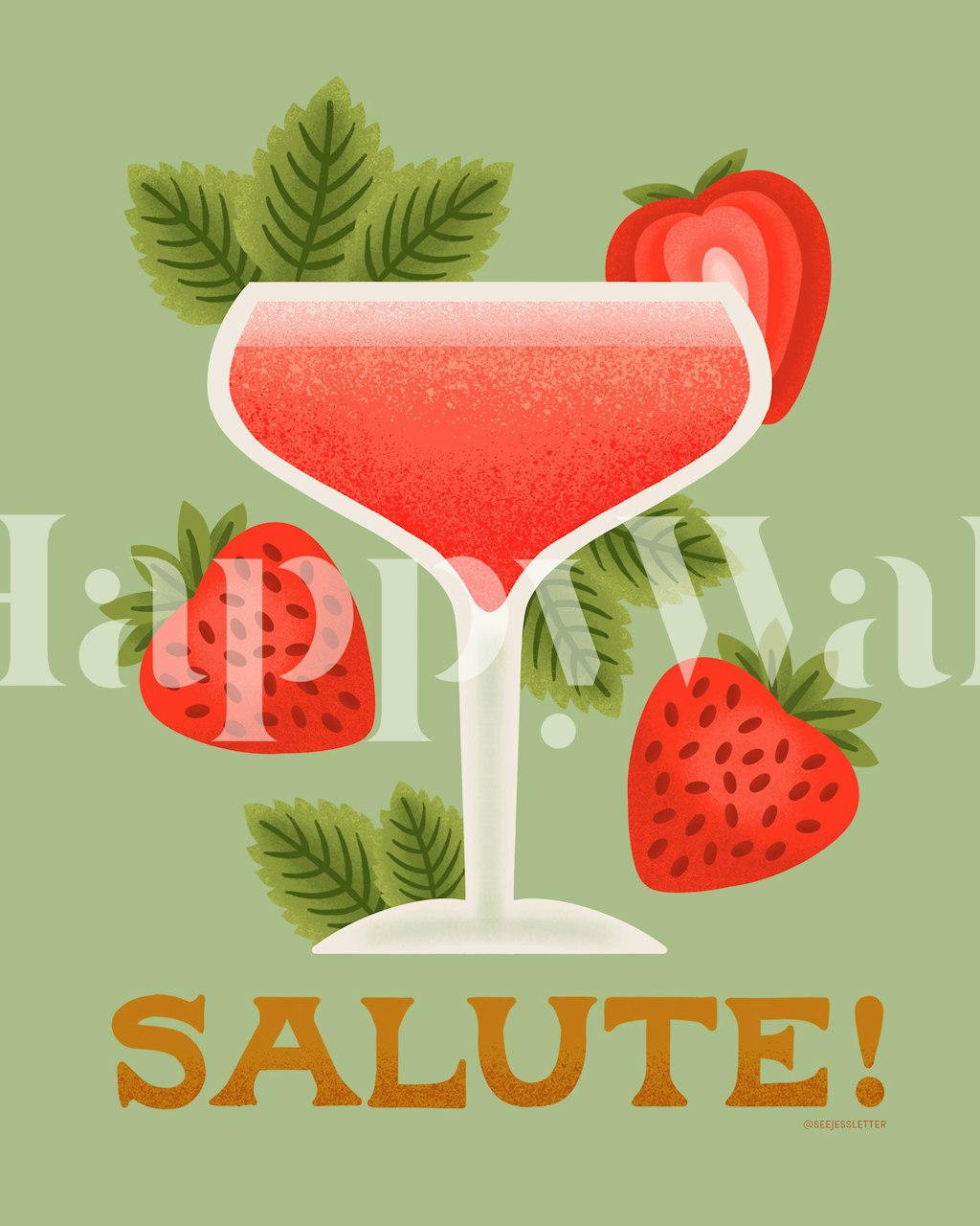 Rossini wallpaper design in a room